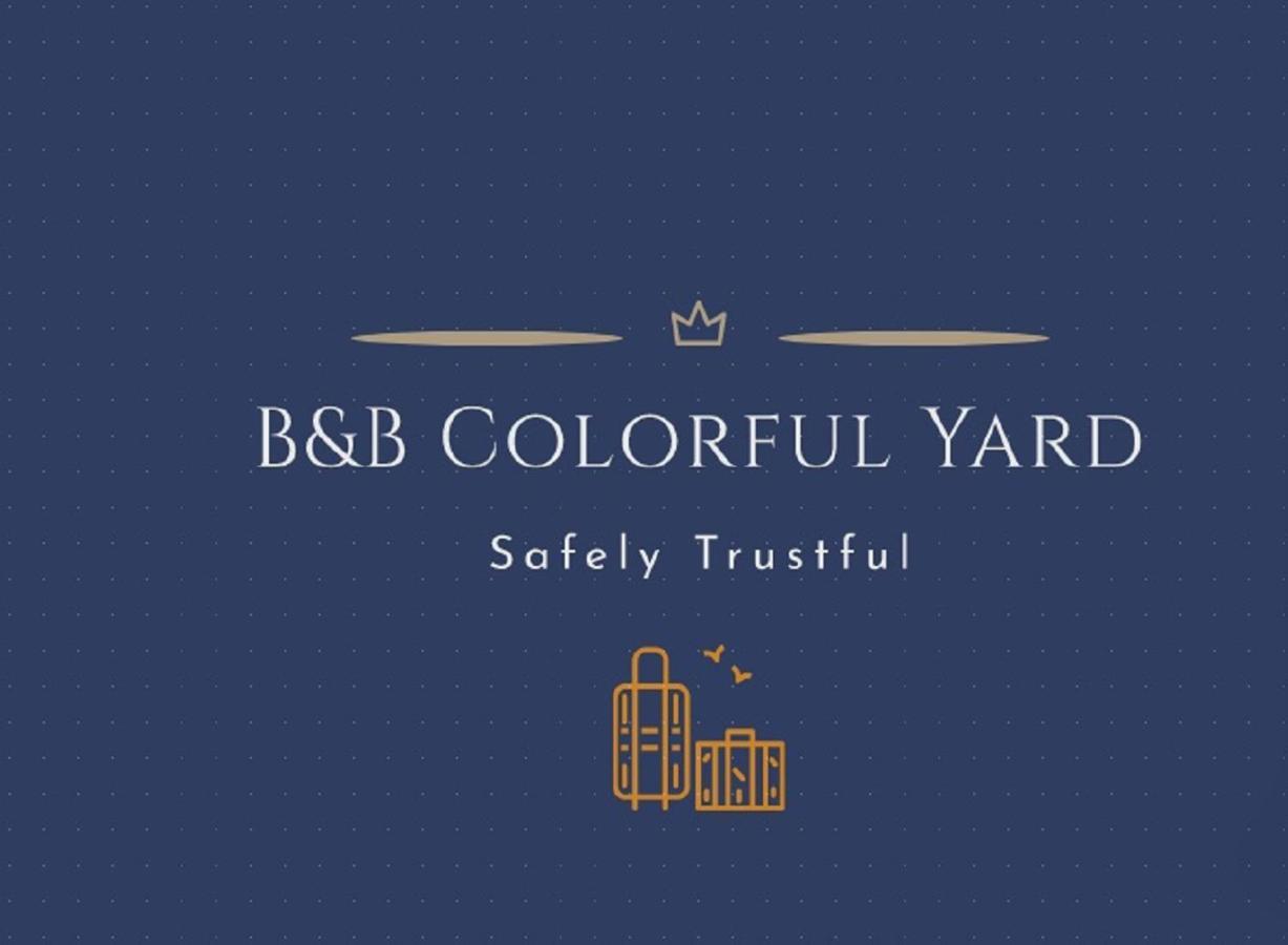 B&B Colorful Suite Yard Rom Exterior foto